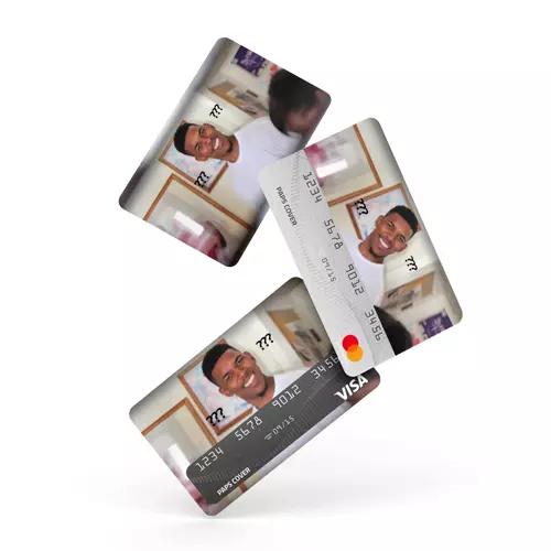 Kredi Kartı Kaplama / Sticker - Kafası Karışmış