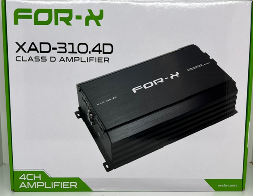 XAD-310.4D-4X300W GERÇEK RMS-KALİTELİ PROFESYONEL ÜST SEVİYE OTO ANFİ