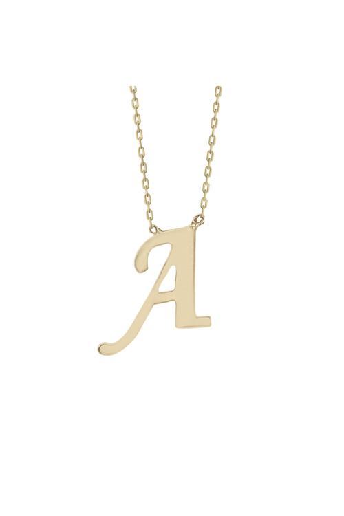 A Harfi Altın Kolye
