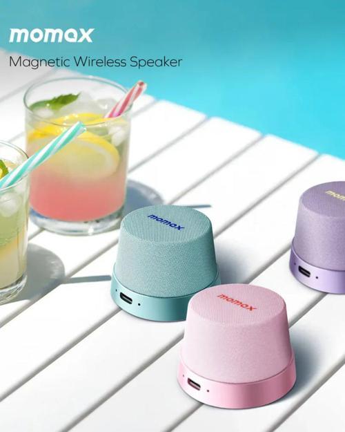 1-Vibe Go Magnetic Wireless Taşınabilir Kablosuz Hoparlör Purple