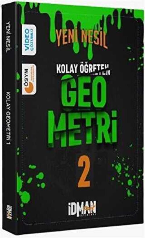 İdman Yeni Nesil Kolay Öğreten Geometri 2 İdman Yayınları