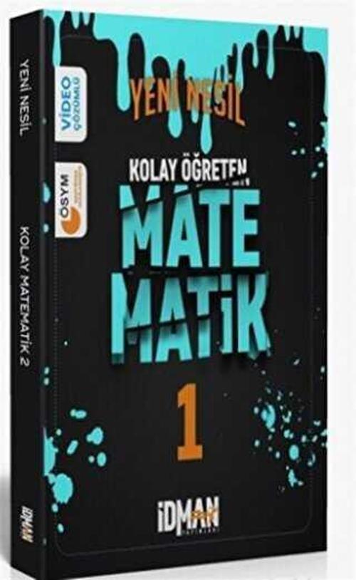 İdman Kolay Öğreten Matematik 1 İdman Yayınları