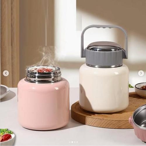 Çelik Mama Termosu sıcak veya soğuk yiyecekler için öğle yemeği termosu 500 ml