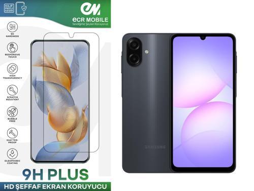 Samsung A07 ile Uyumlu Ekran Koruyucu 9H Esnek Nano Cam Şeffaf