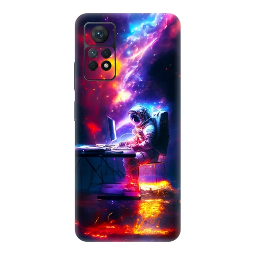 Xiaomi Redmi Note 11 Pro Kaplama Nebula Astronot
