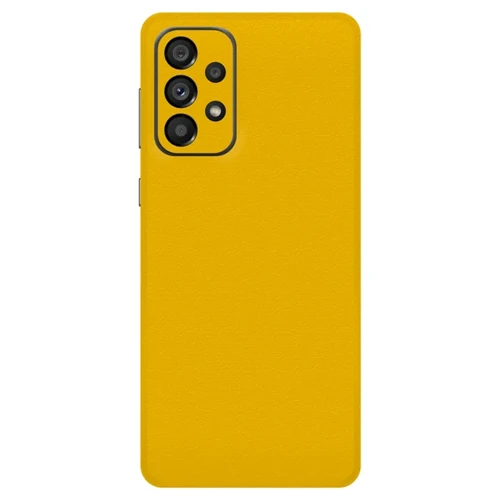 Samsung A23 Kaplama Dokulu Sarı