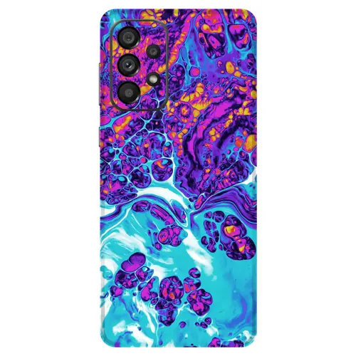 Samsung A23 Kaplama Mistik Mor Dalga