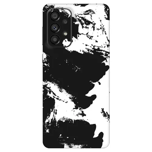 Samsung A23 Kaplama Siyah Beyaz