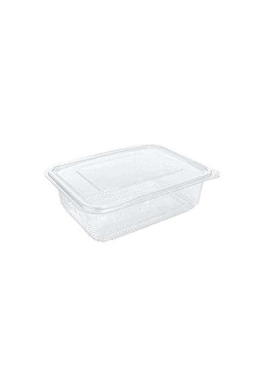 Sızdırmaz Kendinden Kapaklı Plastik Kap 1000 gr (100'lü)