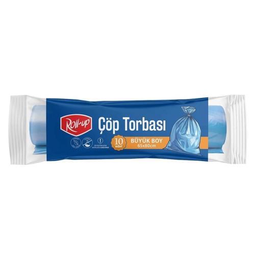Çöp Torbası Büyük 65x80cm 10 Adet
