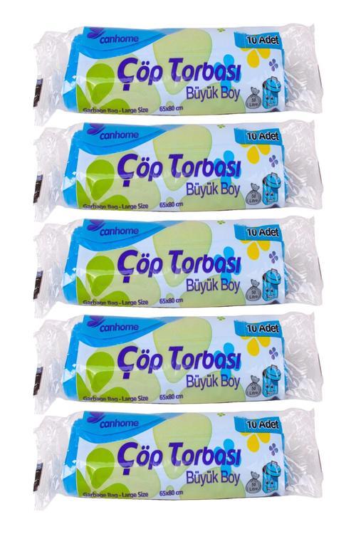 Büyük Boy Çöp Poşeti Seti 5 Adet
