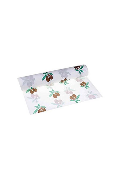 Rulo Kağıt Masa Örtüsü Zeytin Desenli 100 x 150cm 16 Yaprak