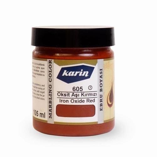 Ebru Boyası 105 ml. 605 Aşı Kırmızı