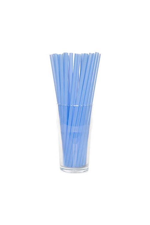 Frozen Pipet Mavi 8mm x 26cm - 100 Adet