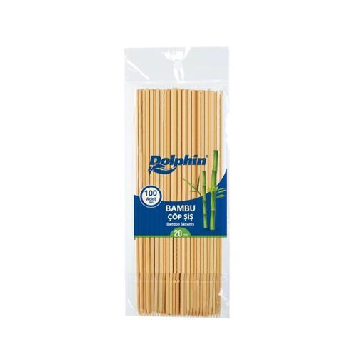 Bambu Çöp Şiş 20cm x 2,5 mm 100lü