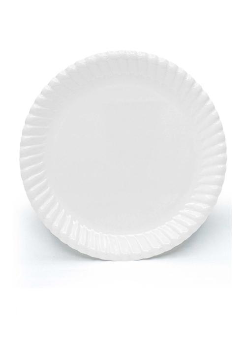 Karton Tabak Beyaz 23cm 10lu