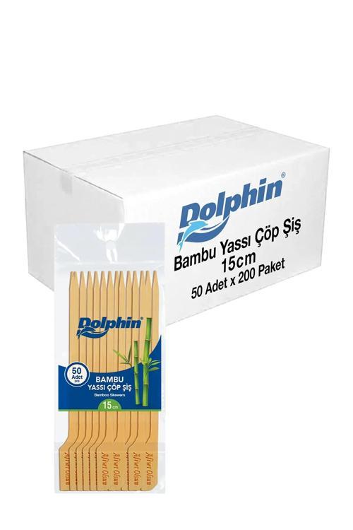 Yassı Çöp Şiş 15cm 50li x 200 Paket (Koli)