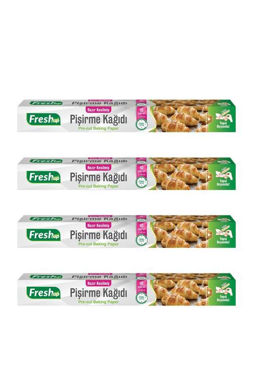 Kesilmiş Pişirme Kağıdı 37cm x 42cm 10 Yaprak x 4 Paket