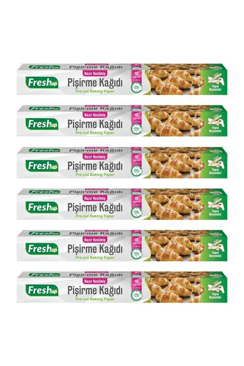 Kesilmiş Pişirme Kağıdı 37cm x 42cm 10 Yaprak x 6 Paket