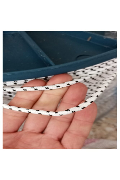 4 mm 5 metre İskota Halat Salıncak Paraşüt İpi Urgan Bayrak ipi file bağlama ipi kopmaz ip halat