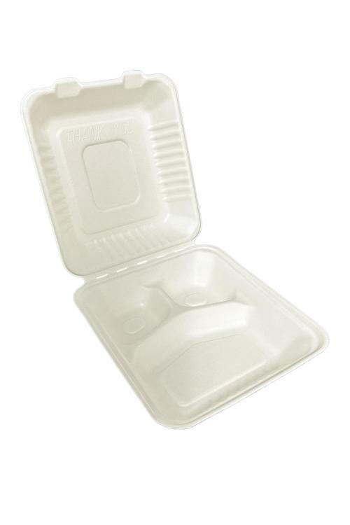 Nature Dreams Ekolojik 3 Gözlü Kendinden Kapaklı Kap 22x20cm 25 Adet