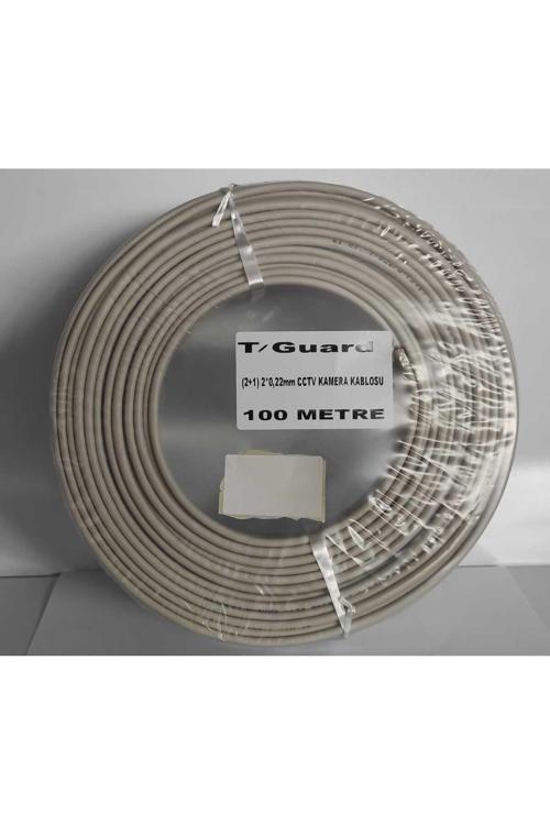 T-Guart 2+1 2X0,22 Cctv Kablo