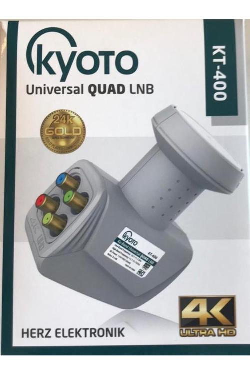 Kt-400 Quad Üniversal Bağımsız Dörtlü Lnb
