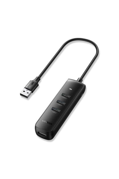 Usb 3.0 4-Port Hub 0.25Mt Siyah