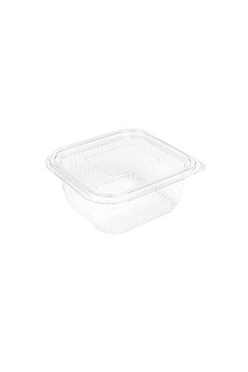 Sızdırmaz Kendinden Kapaklı Plastik Kap 500 gr (100'lü)