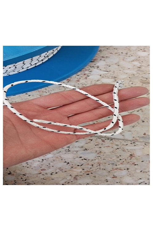 3 mm 25 metreİskota Halat Salıncak Paraşüt İpi Urgan Bayrak ipi file bağlama ipi kopmaz ip halat