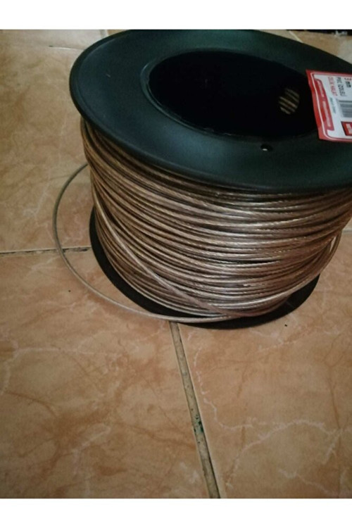 3 mmIzoleli Çelik Halat 100 mt 3 mmÇelik Halat Izoleli Çamaşır Ipi Pvc Kaplı Halat