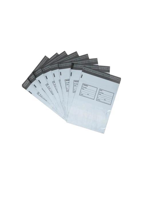 Cepli Kargo Poşeti 100 Adet 17*23+4 Gri