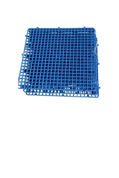 Kümes Taban Izgara Mavi Renk 1 M2 4 Adet 50*50 Kalın Izgara