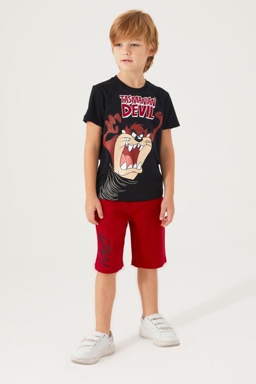 L1571-3 Erkek Çocuk Siyah Alt Üst Takım