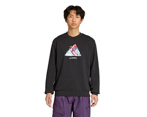Snow Crew Unisex Outdoor Sweatshirts KE2320 Siyah