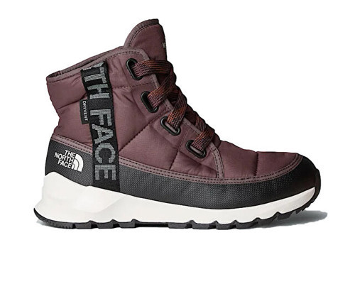 W Thermoball Lace Up Luxe Wp Kadın Kar Botu NF0A817WC9R1 Gri