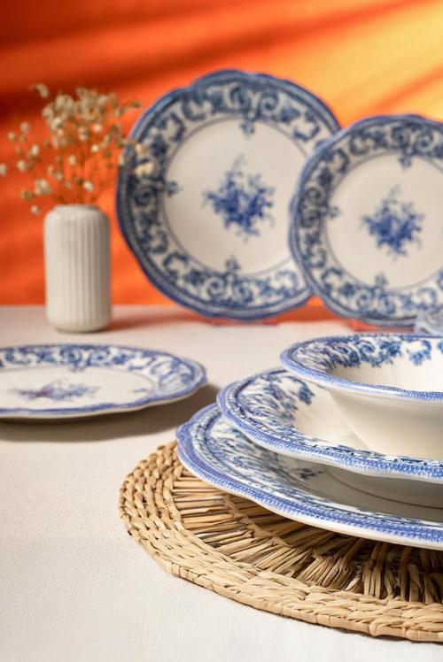 Majestic Blue 24 Parça Yemek Takımı