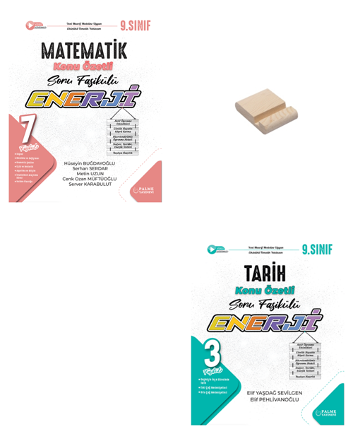 9. Sınıf Enerji Matematik ve Tarih Konu Özetli Soru Fasikülü