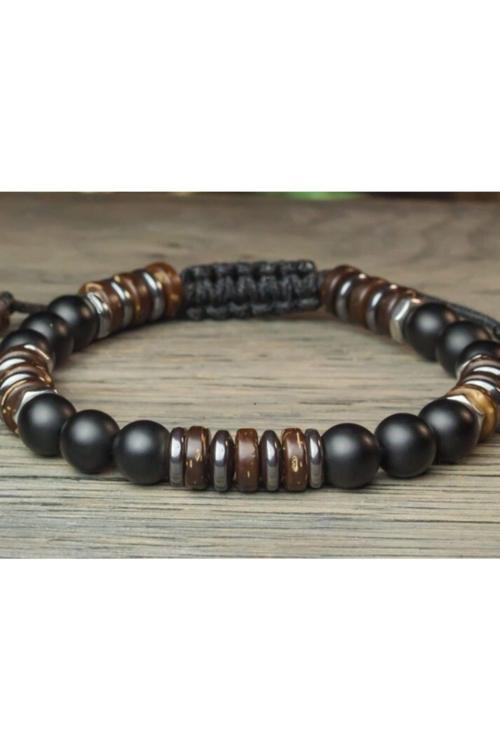 Gerçek Oniks Taşı Doğal Taş Bileklik