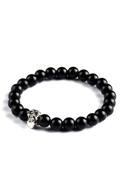 Oniks Doğal Taş Erkek Bileklik