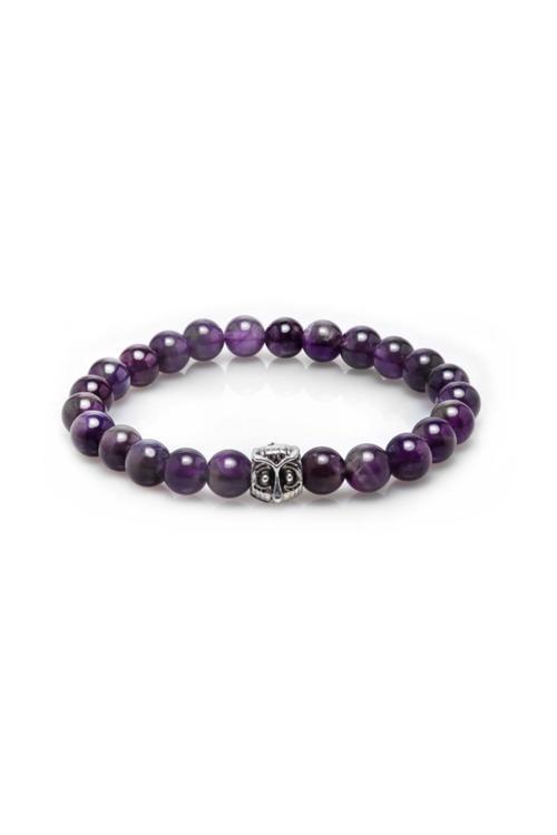 Ametist Doğal Taş Bileklik