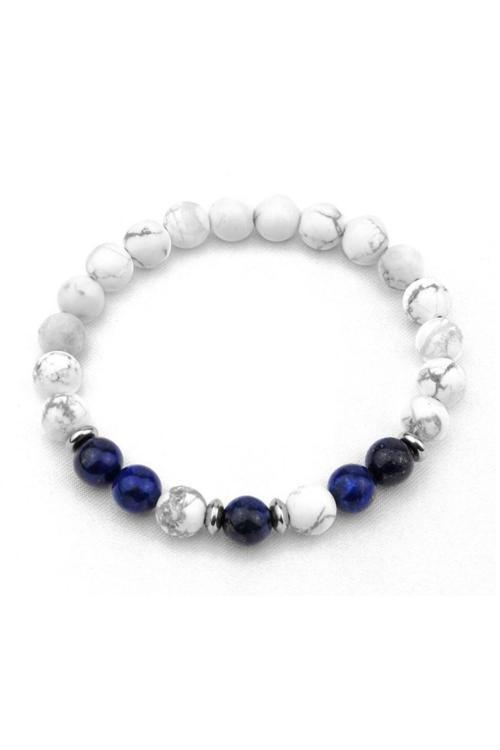 Havlit Ve Lapis Lazuli Doğal Taş Bileklik