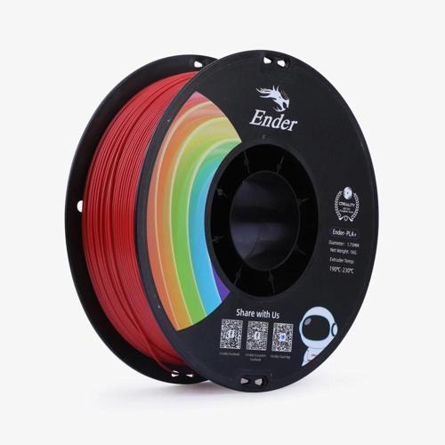 Creality Ender PLA+ Filament Kırmızı 1.75mm 1kg