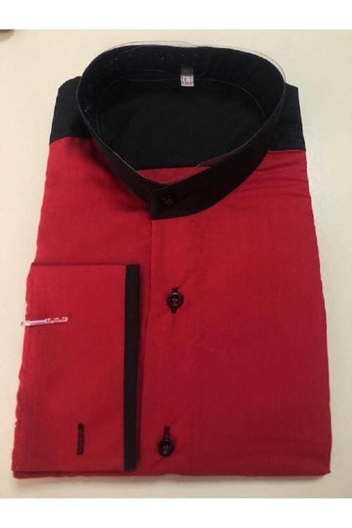 Hakim Yaka Erkek Gömlek Uzun Kollu