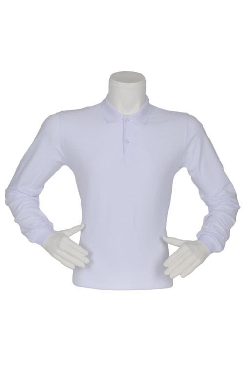 Polo Yaka Tshirt Uzun Kollu