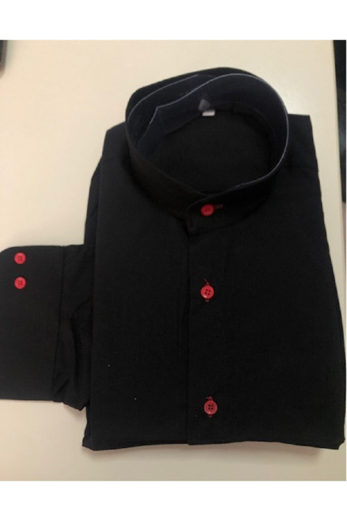 Hakim Yaka Erkek Gömlek Uzun Kollu