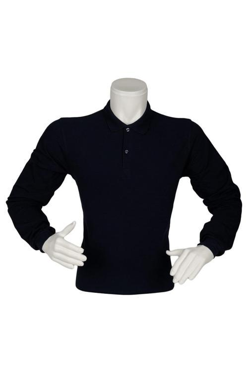 Polo Yaka Tshirt Uzun Kollu