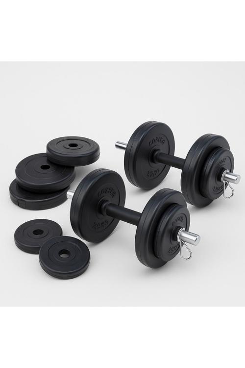 Csf-22 Kg ( Cement ) Dambıl Set - 22 Kg -2 Adet 5 Kg / 8 Adet 1,25 Kg