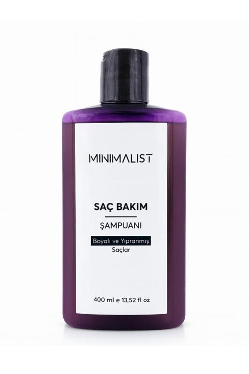 Minimalist Boyalı ve İşlem Görmüş Saçlar için Şampuan