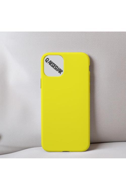 İphone 11 Uyumlu Içi Kadife Silikon Lansman Kılıf Yumuşak Doku Hissi